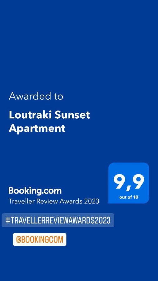 Loutraki Sunset Apartment Exterior foto